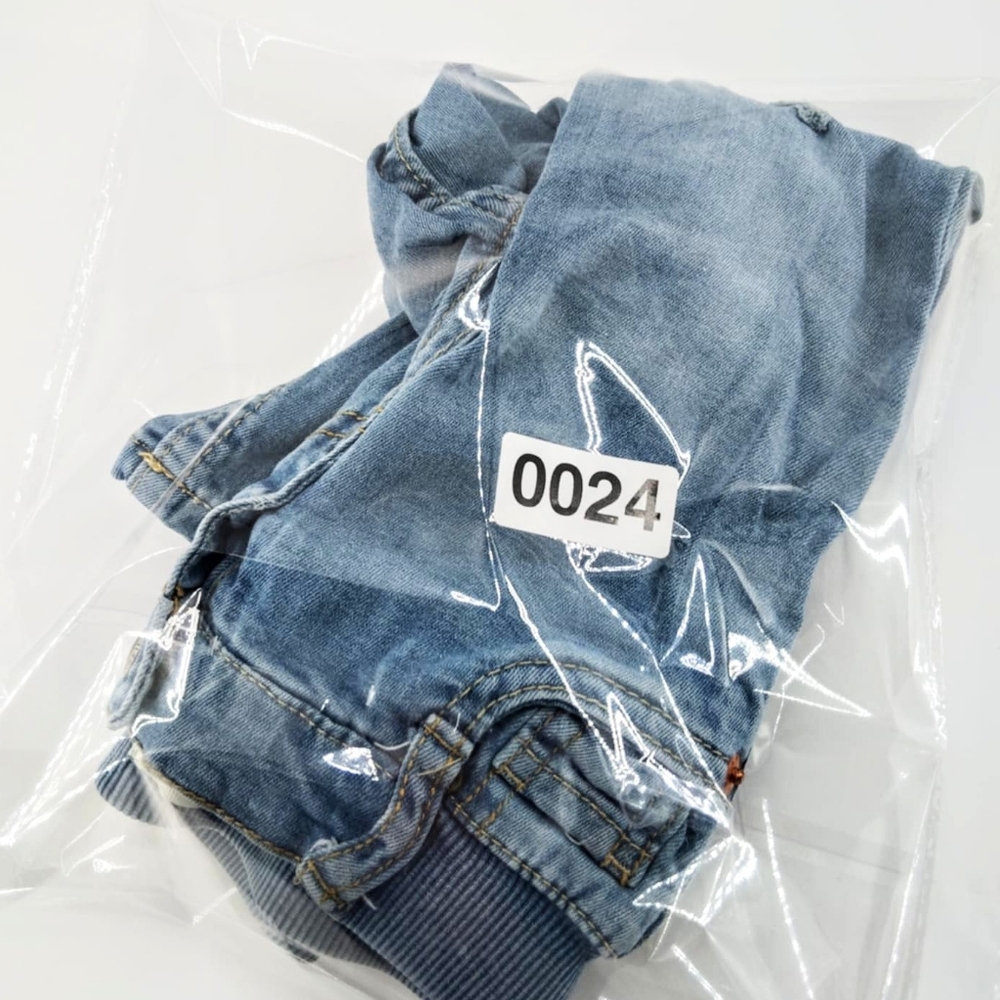 Kids Blue Levis Skinny Distressed Jeans - Picture 8 of 14
